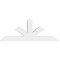 Ekena Millwork Richland Architectural Grade PVC Gable Bracket, 72"W x 27"H x 4"D x 6"F, 9/12 Pitch GBP072X27X0406RIC00 - alternate 4